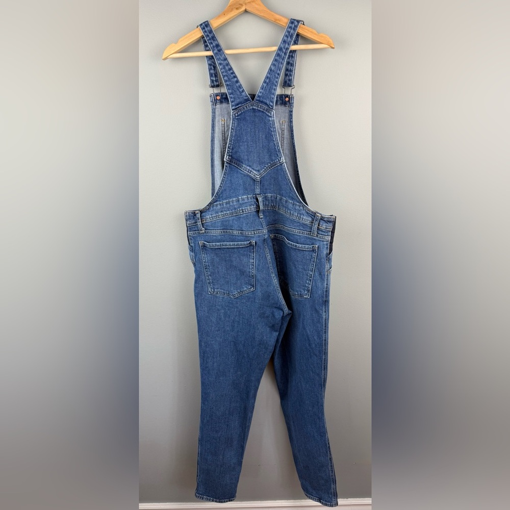 Old Navy Blue Denim Maternity Overalls - Picture 4 of 7